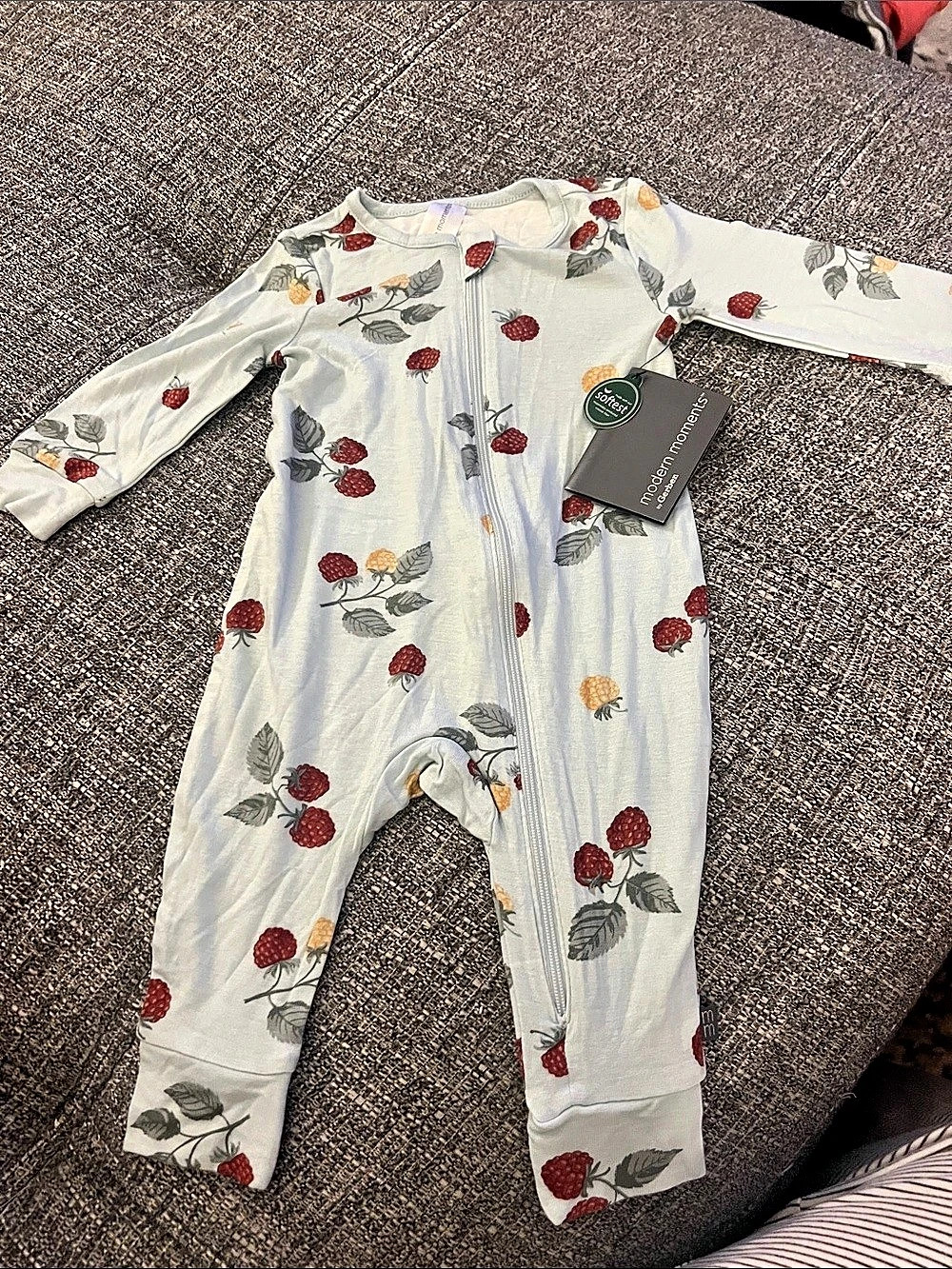 Modern moments Raspberry Print one piece NWT